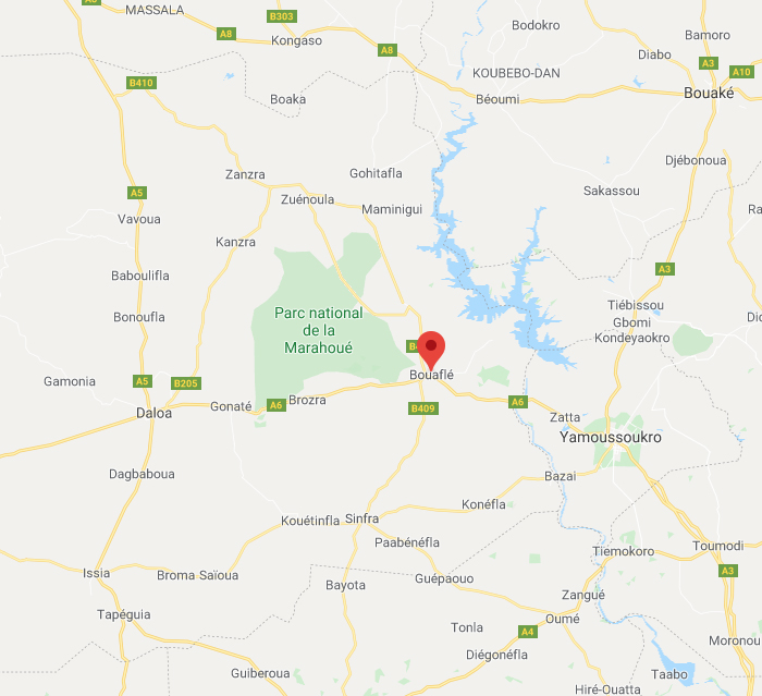 bouaflé region