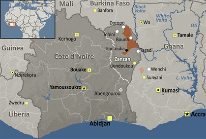 Kulango Map